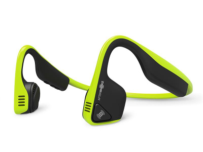 Наушники AfterShokz Trekz Titanium с костной проводимостью (зеленые)