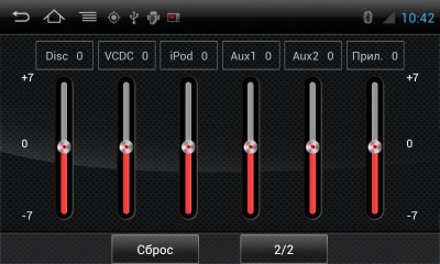 Штатное головное устройство MyDean AND3086 (Kia Cee'd 2010-2012, Venga 2010-)