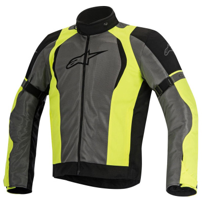 ALPINESTARS Мотокуртка AMOK AIR DS JACKET чёрно-серо-жёлтый