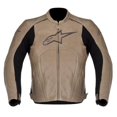 ALPINESTARS Мотокуртка кожаная AVANT LEATHER JK серый