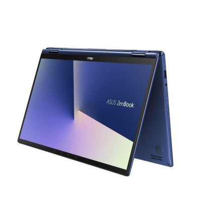 Ноутбук-трансформер ASUS Zenbook UX362FA-EL122T, 13.3", Intel Core i7 8565U 1.8ГГц, 16ГБ, 512ГБ SSD, Intel UHD Graphics 620, Windows 10, 90NB0JC2-M02760, темно-синий