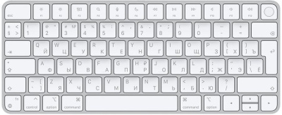 Клавиатура Apple Magic Keyboard with Touch ID серый [mk293rs/a]